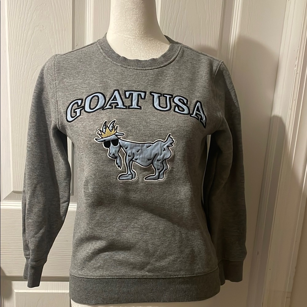 G.O.A.T grey sweatshirt